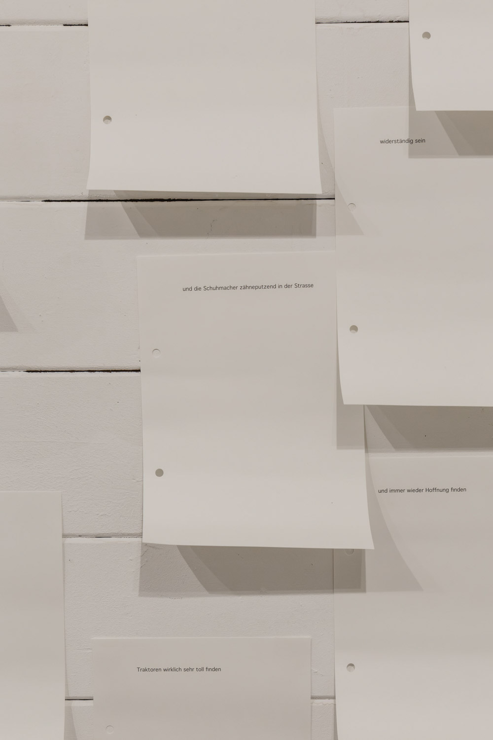 'Und wenn der Schnee kommt ist das Jahr dann vorbei?' by Hannah Billich